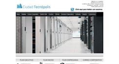 Desktop Screenshot of ciudadtecnopolis.com