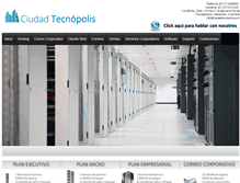 Tablet Screenshot of ciudadtecnopolis.com